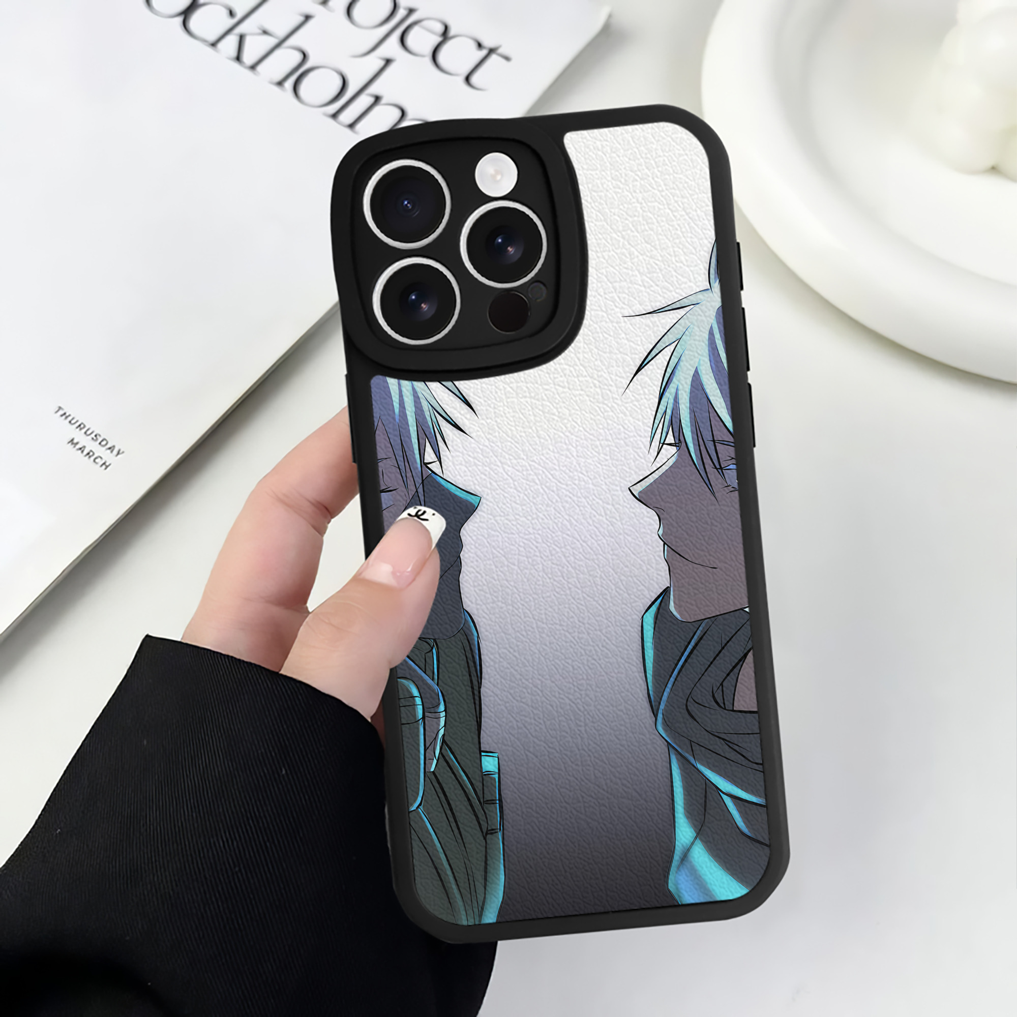 （画像用） SPY×FAMILY间谍家家酒 【iPhone 16シリーズ対応】シリコンスマホケース（レザー調） 材質：シリコン